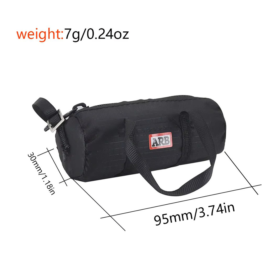 AJRC Handtasche Lagerung Tasche Gepäck Tasche, Schwarz - Bild 2