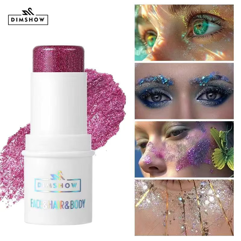 dimshow Körperglitzer-Gel, 8 Farben, glänzend, Unisex - Bild 4