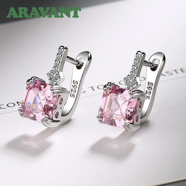 Aravant Ohrringe, 925 Silber, Zirkonia, Damen - Bild 1