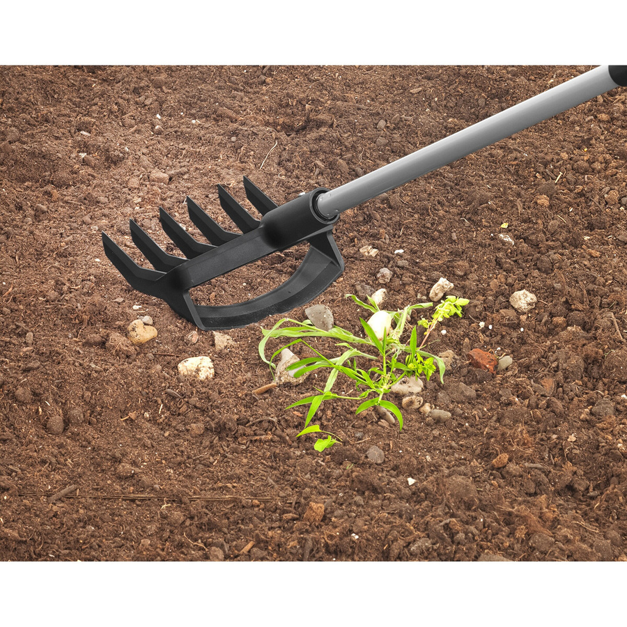 Maximex 2 in 1 Gartenhacke und Kultivator in Schwarz - Bild 2