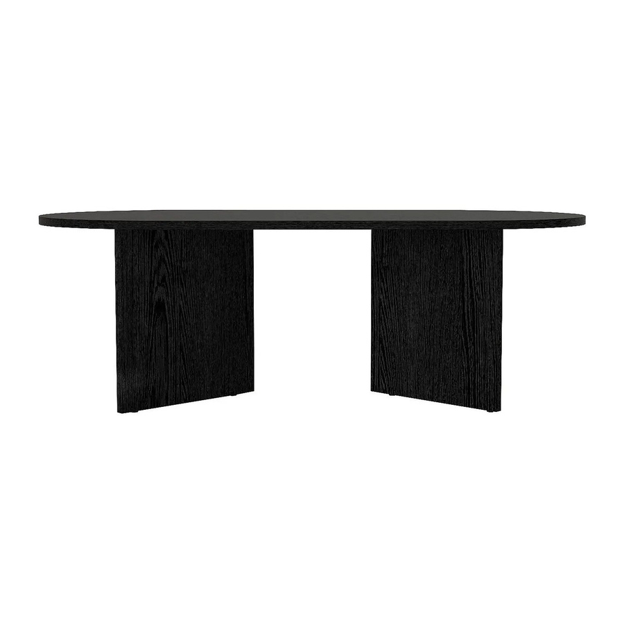 Couchtisch Topania von Vente-unique in Schwarz mit einer Breite von 120 cm - Bild 2