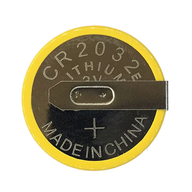 10er Set xinislng CR2032 Lithium-Knopfzellen mit Pins, 3V, 210mAh, Gelb - Bild 3