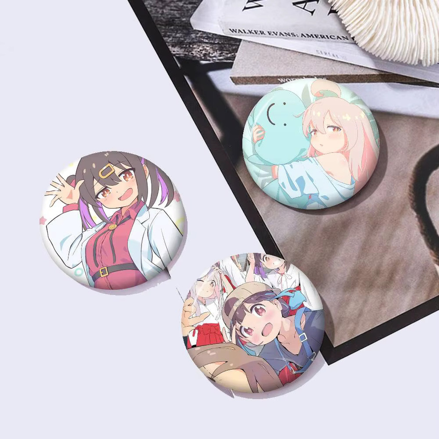 Bilibili Onimai Anime Button-Pins aus Metall in Multicolour, Durchmesser: 32 mm, 44 mm oder 58 mm - Bild 2