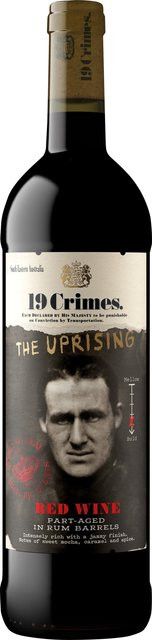 19 Crimes The Uprising Red Blend Shiraz Rotwein, South Australia, süß, 13,5 % vol, 0,75 l - Bild 1