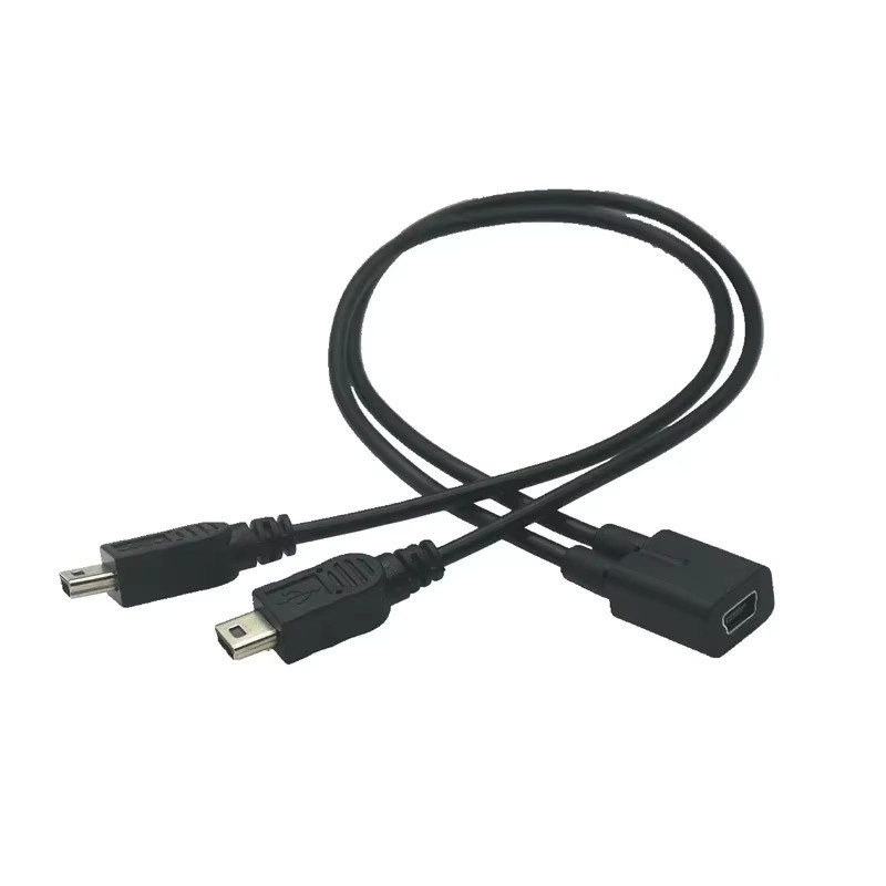 BSN USB-C und Micro-USB Splitter Y-Kabel in Schwarz für Datenübertragung und Laden - Bild 3