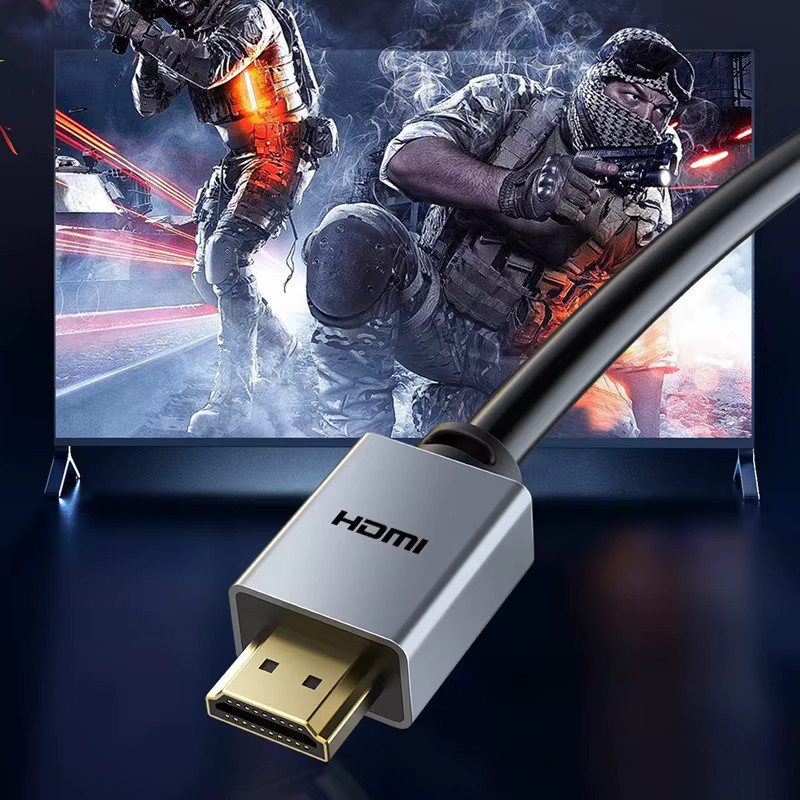 CABLETIME HDMI 2.0 Kabel in Silber für 4K@60Hz Videoverbindung mit Laptop, PS4, TV und Switch - Bild 3