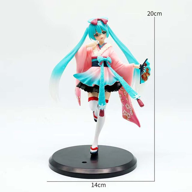 Hatsune Miku Actionfigur Katzenohren T-Shirt Version 20cm ab 14 Jahren - Bild 1