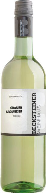 Becksteiner Winzer Weißwein Grauer Burgunder, Baden, 2024, trocken, 0,75 l - Bild 1