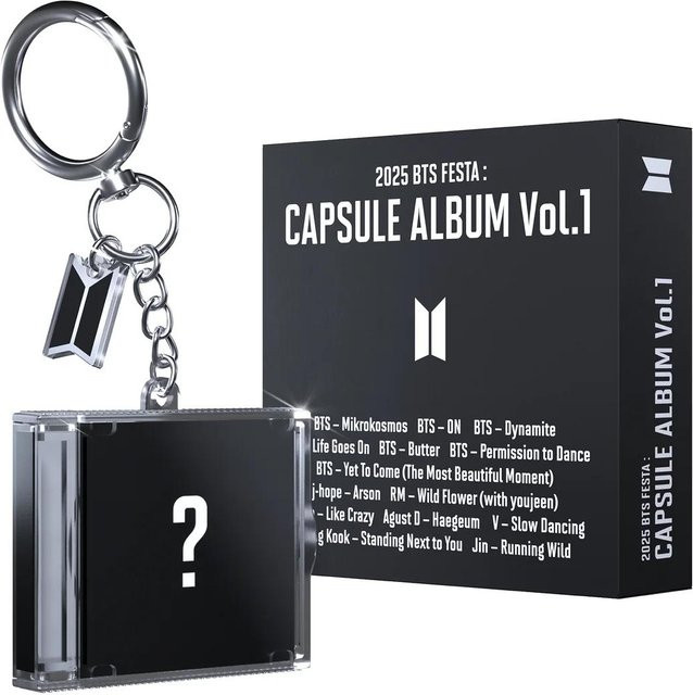 2025 BTS FESTA : CAPSULE ALBUM Vol.1 black, CD - Bild 1