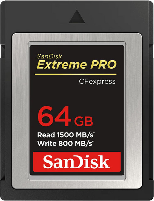SanDisk Extreme Pro CFexpress Speicherkarte 64GB Schwarz - Bild 2