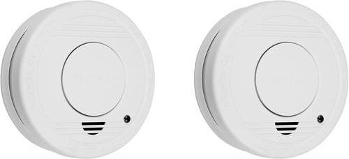 Smartwares Rauchwarnmelder FSM-11512 2er Set in Weiß mit 5-Jahres-Batterie - Bild 1