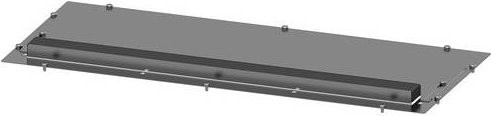 Siemens Bodenblech 8PQ2300-4BA20 in Grau - Bild 1