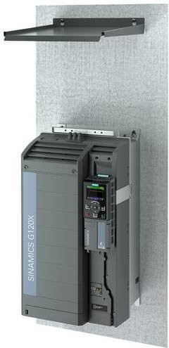 Siemens Einbaurahmen 6SL3266-1PE00-0BA0 grau wandmontiert - Bild 1