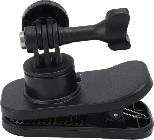 Koogeelife Kamera Rucksackgurt-Klemme für Action 5 Pro mit 360 Grad Drehung, Schwarz - Bild 1