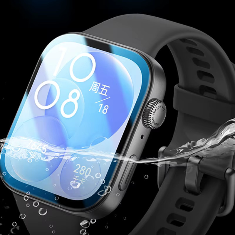 Displayschutz Huawei Watch Fit 3, 9D gehärtet, transparent - Bild 5