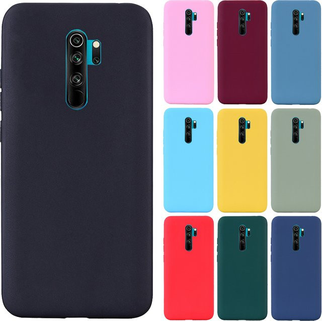 Schutzhülle aus weichem Silikon TPU für Xiaomi Redmi Note 8 Pro und Redmi Note 8t in Schwarz - Bild 1