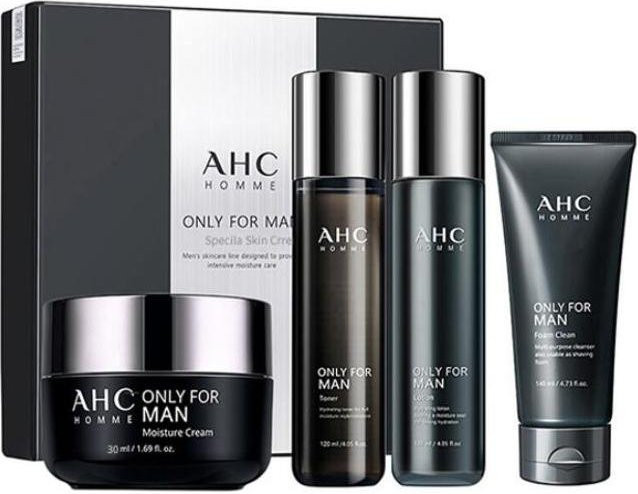 AHC Homme Men Hautpflege-Geschenkset, 4-teilig, Herren - Bild 1