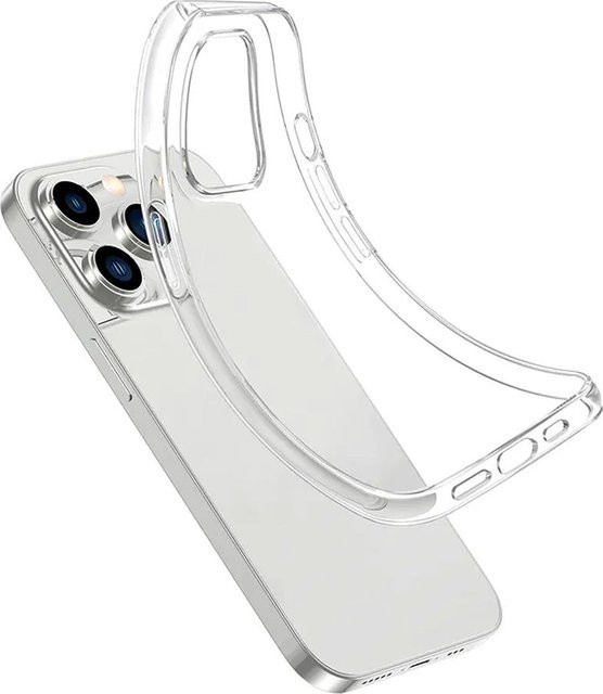Transparente Apple iPhone 12 Hülle mit 1mm Dicke - Bild 1