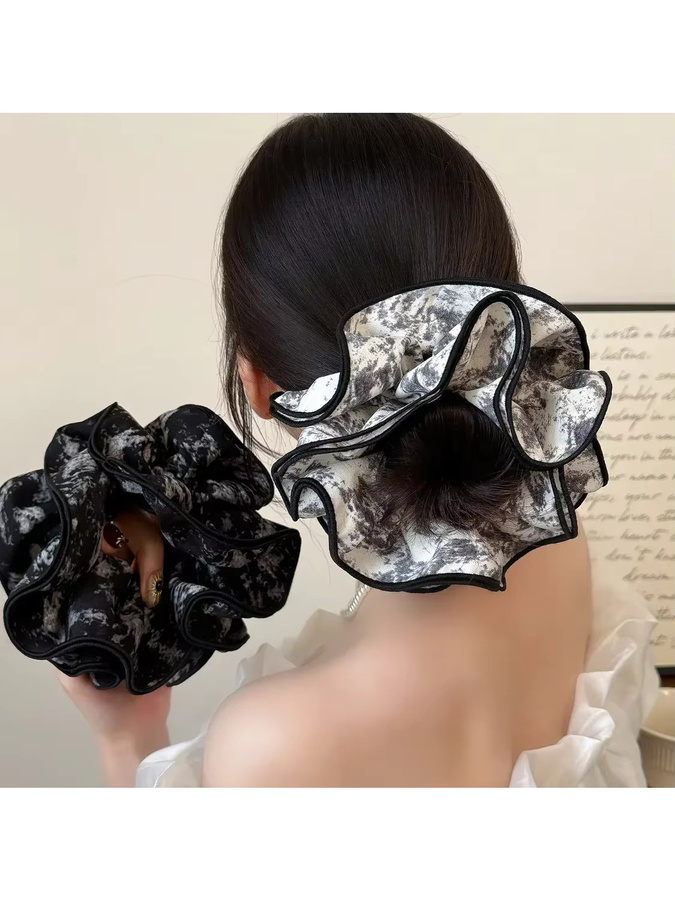 HIYAYZ Scrunchies Retro Tinte Malerei Stil, Damen - Bild 6