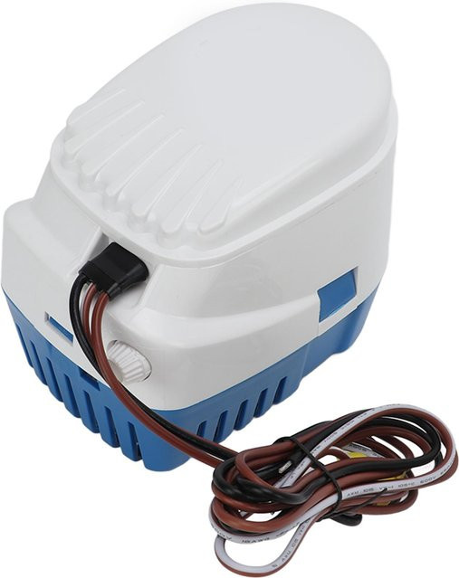 KaiSai Elektrische Automatische Bilge Tauchpumpe mit Reed-Schaltersystem in Weiß - Bild 1