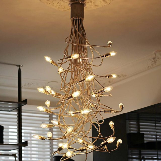 Catellani & Smith Turciù 36 Deckenleuchte in Messing mit warmweißem LED-Licht - Bild 1