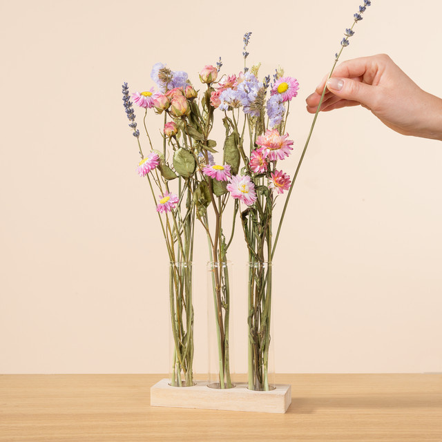 Trockenblumenset Flower Miracle von BLUME2000 in Pink, Lightpink und Multicolour - Bild 1
