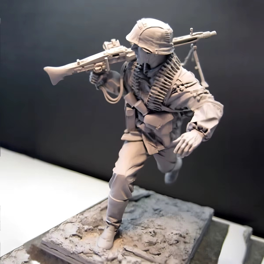 MEEKLION MODEL Militär, Resin-Modellfiguren-Kits, 1/16, unmontiert und unbemalt - Bild 2