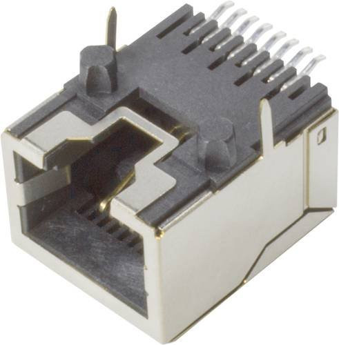 HARTING Buchse 09 45 551 1113 mit 8 Polen für Sensoren in Silber - Bild 1