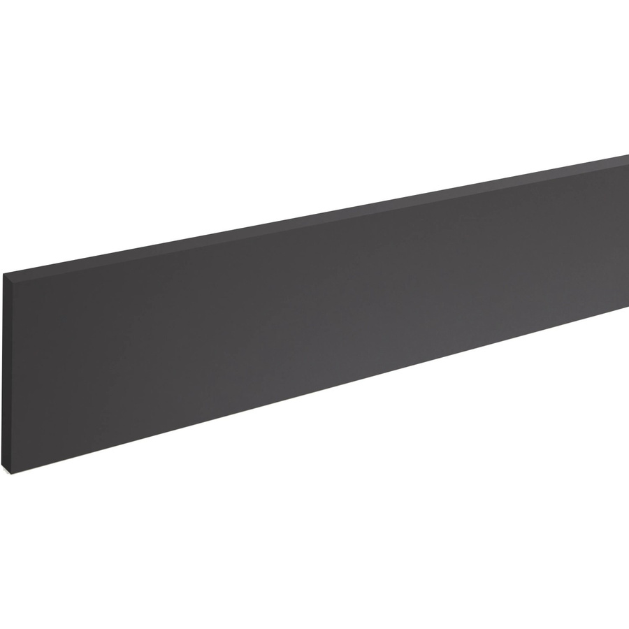 Optifit Sockelleiste mit Dichtung für OPTIkomfort, Anthrazit, Länge: 180 cm, Höhe: 16,3 cm - Bild 2
