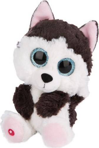 NICI Glubschis Schlenker Husky Barkley Kuscheltier 15 cm - Bild 1