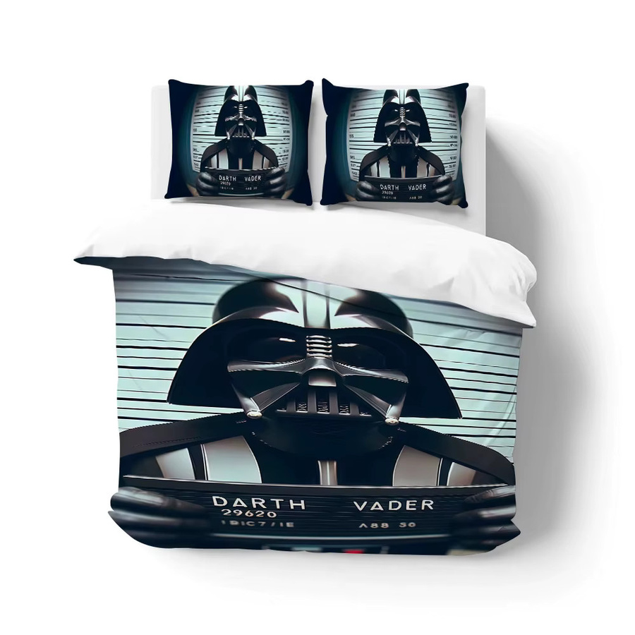 Star Wars Bettwäsche-Set aus Baumwolle, 3-teilig, Mehrfarbig, Breite: 135 cm, Länge: 200 cm - Bild 3