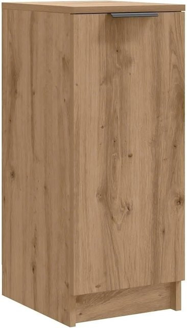 vidaXL Schuhschrank Artisan-Eiche in Braun aus Holzwerkstoff, B/T/H: 29,5 x 35 x 70 cm - Bild 1