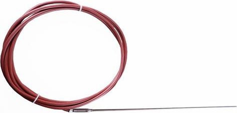 Jumo Widerstandsthermometer 00068248 aus Edelstahl in Rot - Bild 1