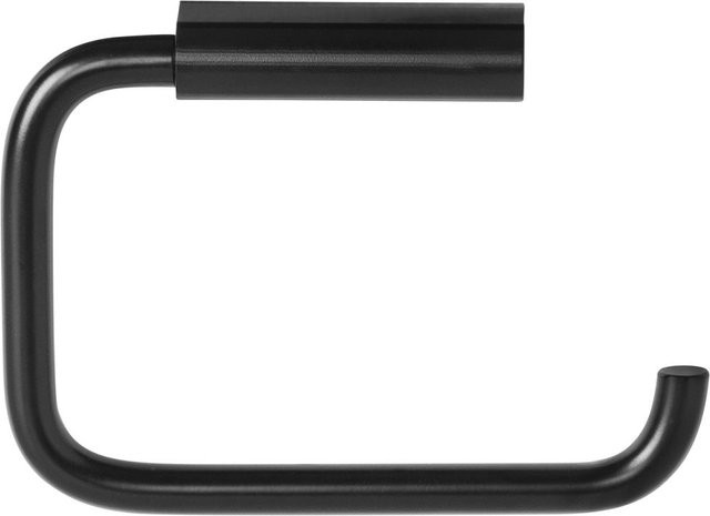 blomus WC-Rollenhalter MODO in Schwarz, Wandmontage, L: 13 cm, B: 10 cm, H: 1,5 cm - Bild 1