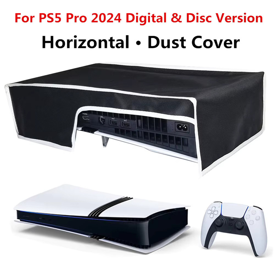 JOCESTYLE Staubschutz für PS5 Pro 2024 Digital und Disc Edition sowie PS5 Slim aus 1680D Oxford Tuch, Anti-Scratch Abdeckung für deine PlayStation - Bild 3