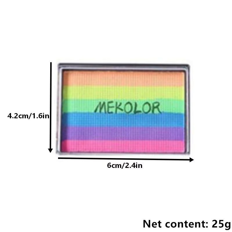 BSIMONE UV-Leuchtfarbe für Gesicht und Körper, regenbogenfarben, Unisex - Bild 5