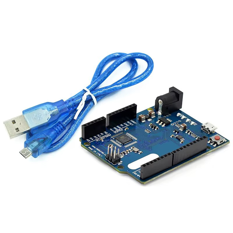 Leonardo R3 Entwicklungsboard ATMEGA32U4 für Arduino mit USB-C Anschluss in Blau - Bild 2