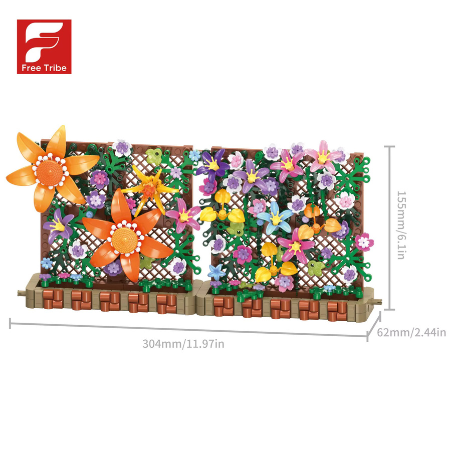 AMAZINGBLOKS Chrysanthemen-Gestell Bausteine, 569 Teile, ab 14 Jahren - Bild 4