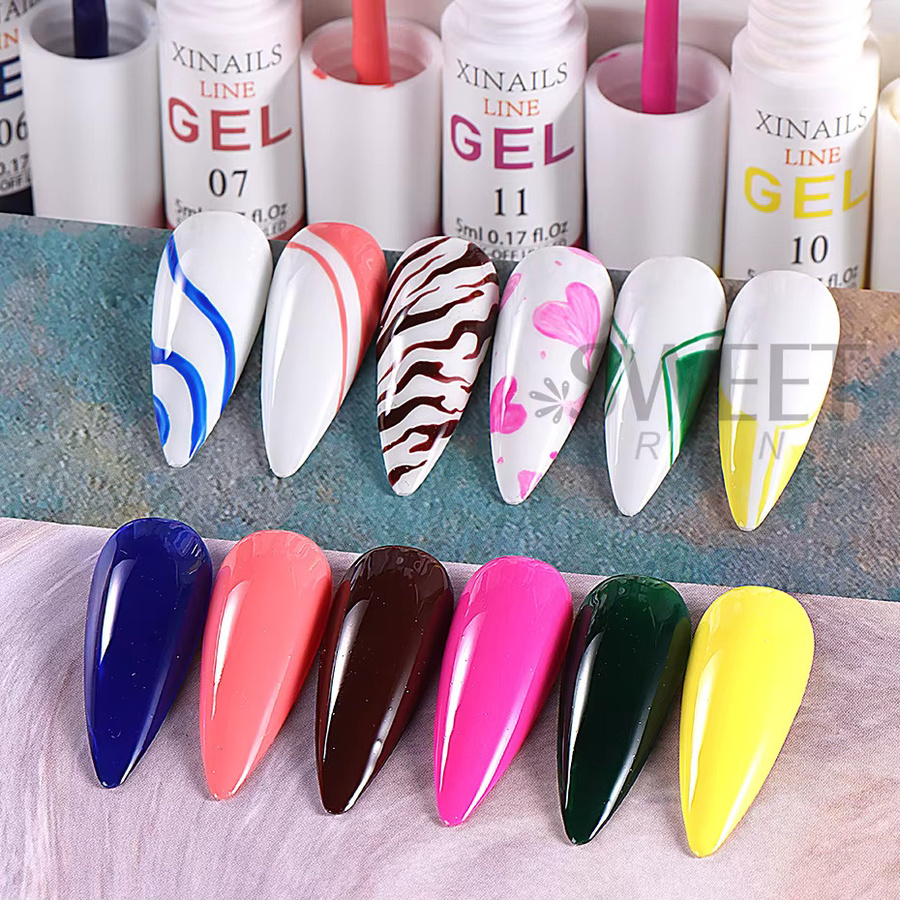 SWEET TREND Nagelgel Set, 6 Teile, 5 ml, Glänzend - Bild 3