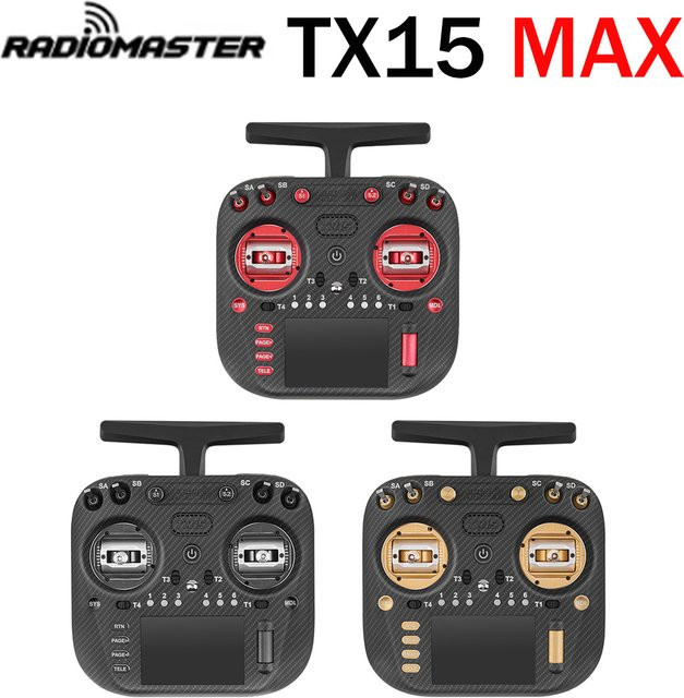 Radiomaster TX15 Max Funkfernsteuerung, ExpressLRS, mit 3,5-Zoll IPS Touchscreen - Bild 1
