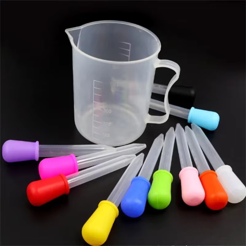Silikon Pipetten Set in Multicolour mit 5ml Fassungsvermögen für Labor und Schule - Bild 5