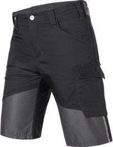 Kübler Shorts REFORCE 64N in Schwarz/Dunkelgrau mit Reflexstreifen - Bild 1