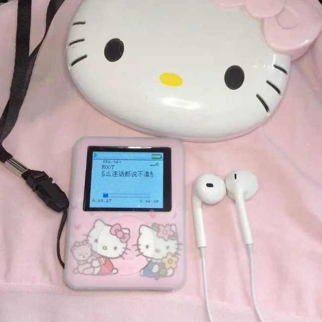 Bandai Hello Kitty Mini-MP3-Player, tragbarer Sport-Player - Bild 1