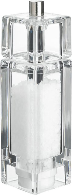 VEGA Salzmühle Walker eckig transparent B/H/T: 4,5 x 16,5 x 4,5 cm - Bild 1