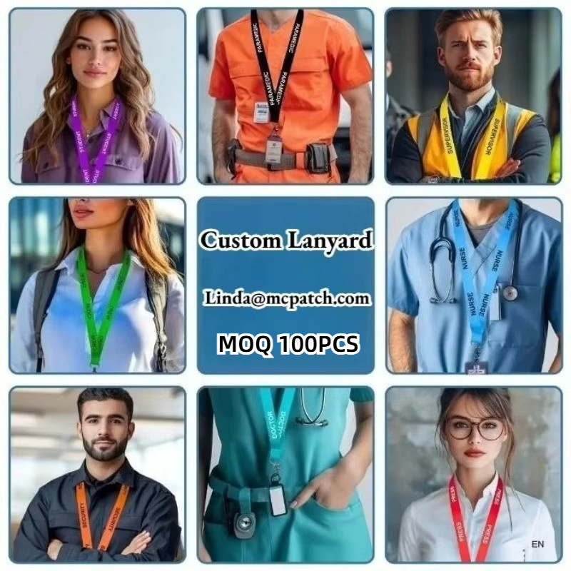 Personalisierte Schlüsselbänder von RJXD-AONE mit individuellem Namenslogo, vollfarbig bedruckt aus gewebtem Stoff, Multicolor - Bild 6