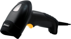 Newland HR15 Wahoo-Serie Bluetooth 1D CCD Scanner Schwarz mit USB, RS232 und Lade-/Übertragungsstation - Bild 1