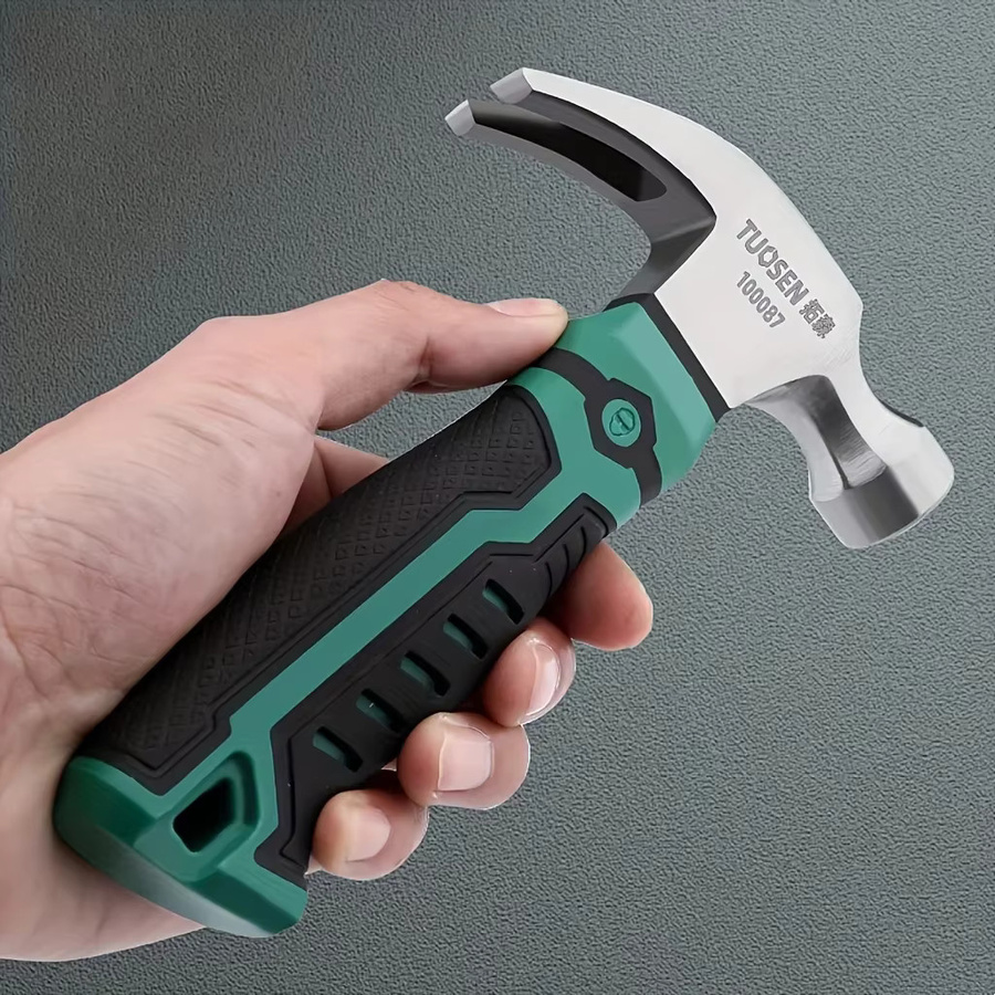 Damaly Multifunktionaler Mini-Hammer mit Stoßdämpfungsgriff für Heim-DIY-Projekte und Camping - Bild 2
