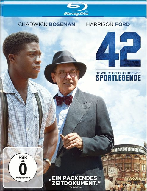 42 Die wahre Geschichte einer Sportlegende, DVD & Blu-ray - Bild 1