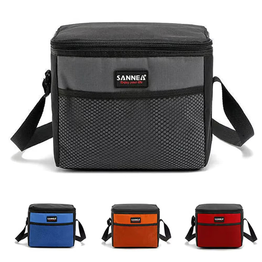 LISM Isolierte Bento-Tasche mit Picknick-Kühlpack in Blau, 5 l Volumen - Bild 6