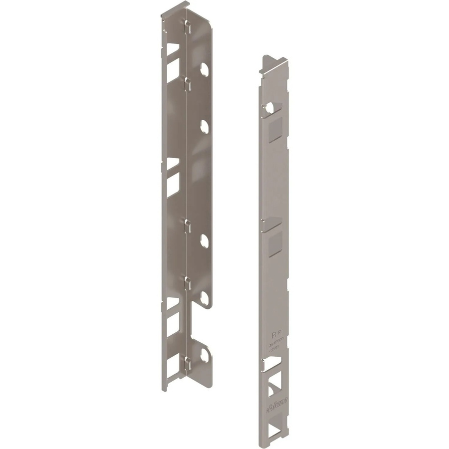 Blum Rückwandhalter Legrabox für Holz aus Stahl, vernickelt, Silber - Bild 2